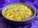 Sweet Saffron Rice