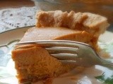 Triple Ginger Pumpkin Pie