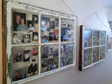 “Windows to the Past” – How to Make an Epic Family Photo Display from Vintage Windows