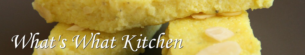 Very Good Recipes - What's What Kitchen
