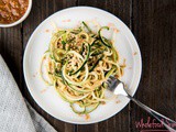 1 Minute Satay Zoodles