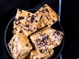 Choc Chip Cookie Dough Bars