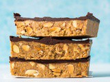 Choc Topped Almond Butter Bars