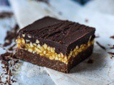 Crunchy pb and Chocolate Slice