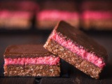 Quick and Easy Choc Raspberry Slice