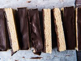 Quick and Easy Choc Topped Vanilla Bars