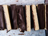 Quick and Easy Choc Topped Vanilla Bars