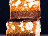 Quick and Easy Healthy Snickers Slice