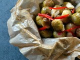 Braised Brussels Sprouts with Garlic and Chilli