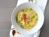 Creamed Corn Noodle Soup
