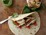 Grilled Turkey Wrap With Pesto