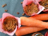 Healthy Carrot Muffins