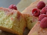 Raspberry Poke Cake