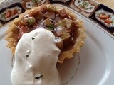 Rhubarb and Thyme Tartlet