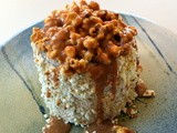 Salted Caramel Popcorn Cake