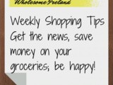 Shopping Tips 1st December 2014