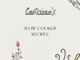 Slow Cooker Mini-book