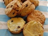 Tea Raisin Scones