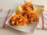 Turkey Carrot Rice Crackers