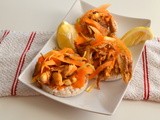 Turkey Carrot Rice Crackers
