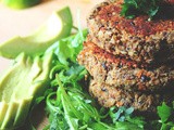 Nutty Black Bean Patties