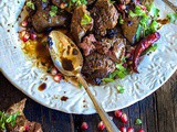 Chicken Liver with Pomegranate Molasses