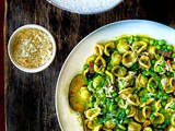 Spelt Orecchiette with Spring Peas