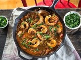 Spicy Creole Shrimp -- Warmth on a Cold Winter's Night