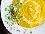 Thai Red Curry Coconut Kabocha Squash Soup