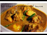 Chicken in Cashewnut sauce