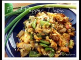Fried Pepper Tilapia - a new dish for a new predicament
