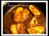 Tilapia in sauce