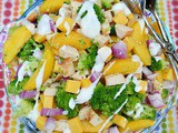 Broccoli And Peach Chicken Salad