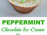 Peppermint Chocolate Ice-Cream Cups