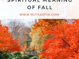 Welcoming Fall & The Change of Seasons