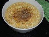 Egg drop/ egg flower soup - chinese restaurant style