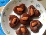 Instant chocolate peda - no cook no bake