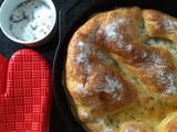 Dutch Baby with Lavender Sugar