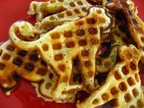 Lemon Poppy Seed Circus Waffles