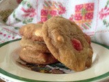 Peppermint White Chocolate MandM Cookies (Merry Christmas!)