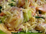 Roasted Shrimp and Orzo