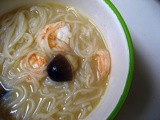Tom Yom Shrimp and Noodle Soup