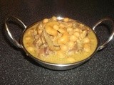 Cashew Nuts Chickpea Coconut Curry