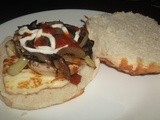 Mushroom And Halloumi Burger