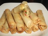 Paneer Spring Roll Recipe