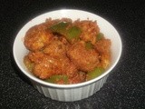 Tawa Gobi Masala With Capsicum