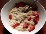 Amaranth , foxnuts and oats porridge