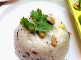 Avarekaalu Uppitu   ( Upma using tender green flat beans )