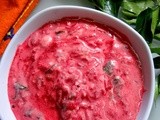 Beet Root Pachadi  ( Raita )