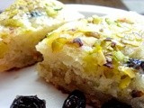 Blueberry Lime cake ( Eggless )